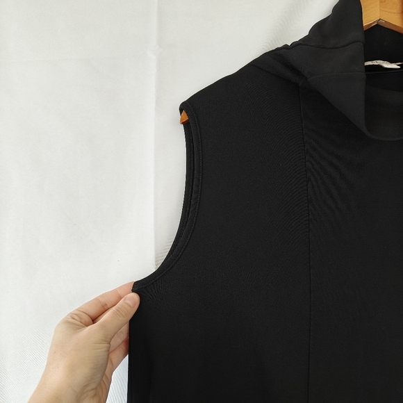 Max Mara Leisure Fantino Midi Knee Length Turtleneck Sleeveless Dress Size Large - Picture 10 of 14